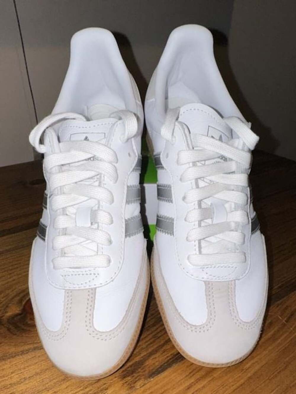 Adidas Samba OG Sneakers White Metallic Silver